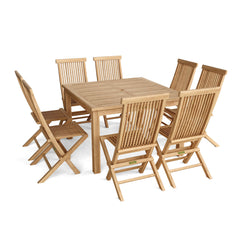 Windsor Classic Chair 9-Piece Folding Dining Set - image 4