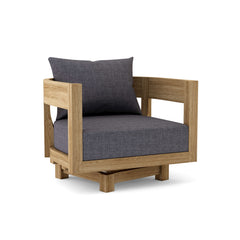 Cast Charcoal cushion