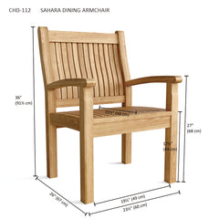 Sahara Dining Armchair - image 3