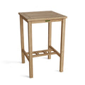 Avalon 27" Square Bar Table in Teak