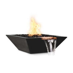 The Outdoor Plus Maya Concrete Fire & Water Bowl