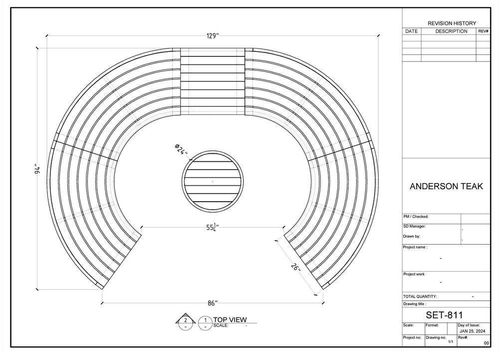 Circular Modular Deep Seating Set (SET-811) - image 4