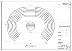 Circular Modular Deep Seating Set (SET-811) - image 4