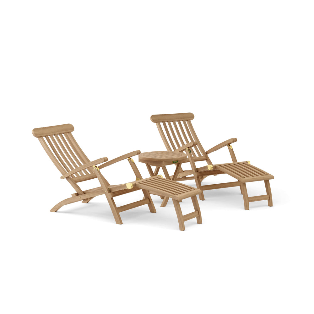 Royal Steamer 3-Piece Set with Side Table - image 7