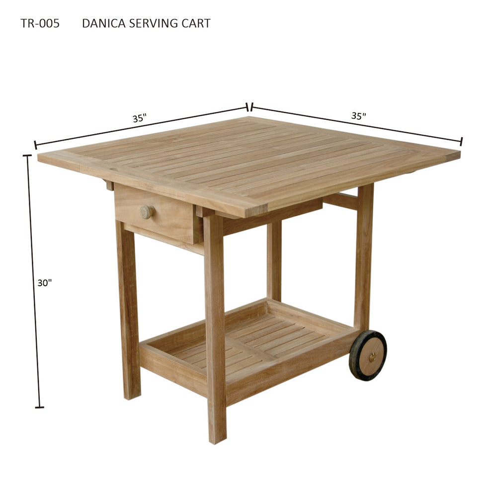 Danica Serving Table Trolley - image 4
