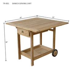 Danica Serving Table Trolley - image 4