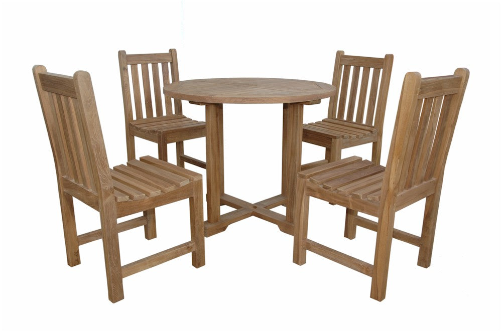 Montage Braxton 5-Piece Dining Set C in Teak - image 23