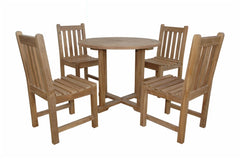 Montage Braxton 5-Piece Dining Set C in Teak - image 23