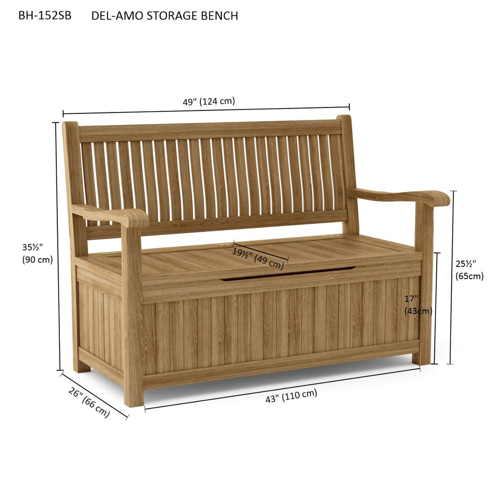 Del-Amo Storage Bench - image 6