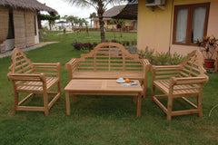 Marlborough 4-Piece Conversation Set in Teak - image 28