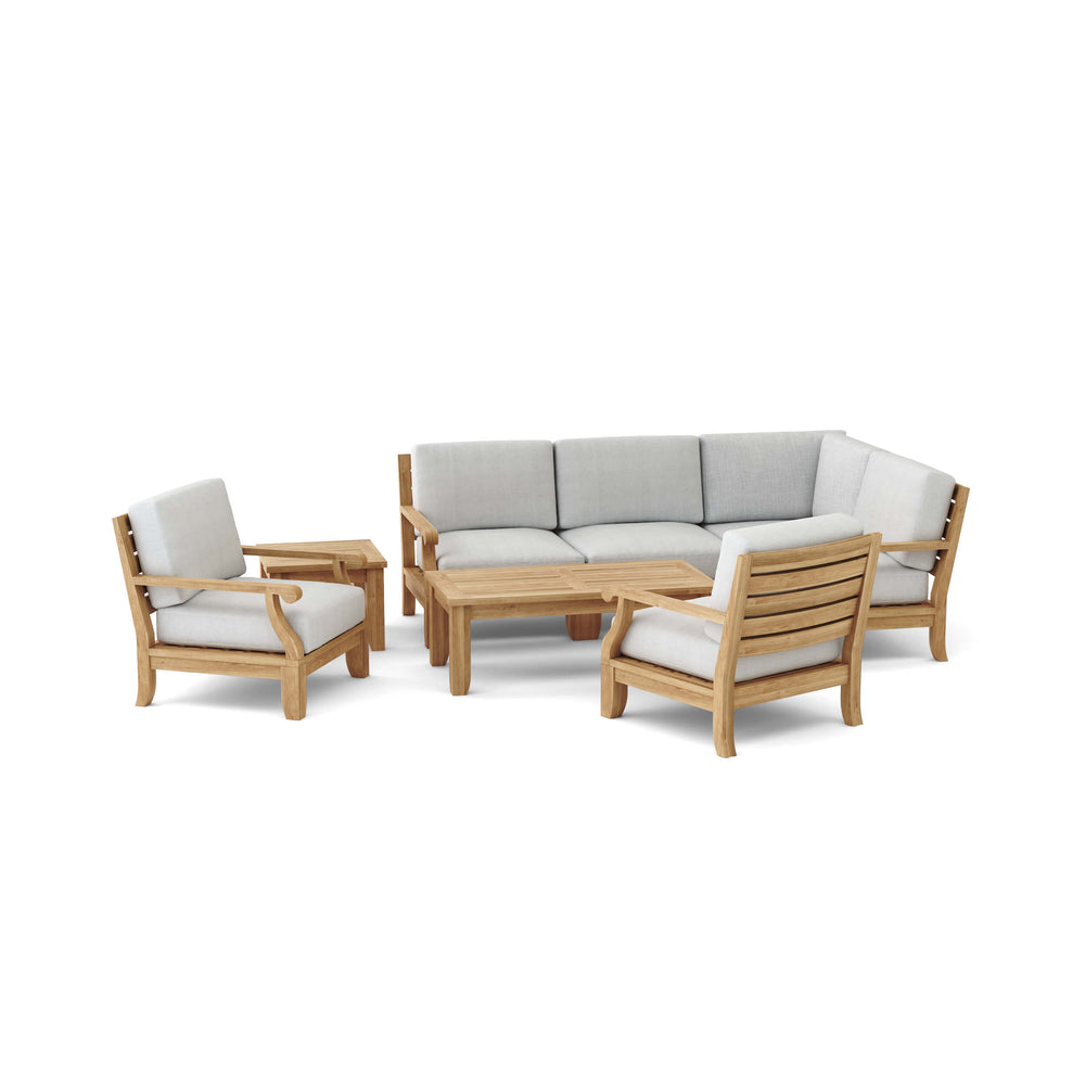 Riviera 7-Piece Modular Set w/ Square Table (SET-93) - image 5