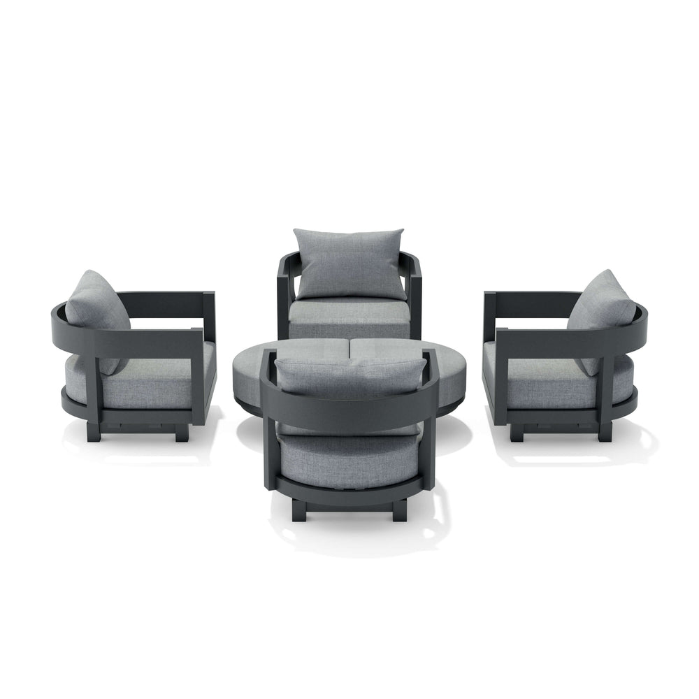 Coronado 6-Piece Aluminum Deep Seating Set - image 3