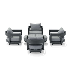 Coronado 6-Piece Aluminum Deep Seating Set - image 3