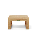 Straight Side Table in Teak