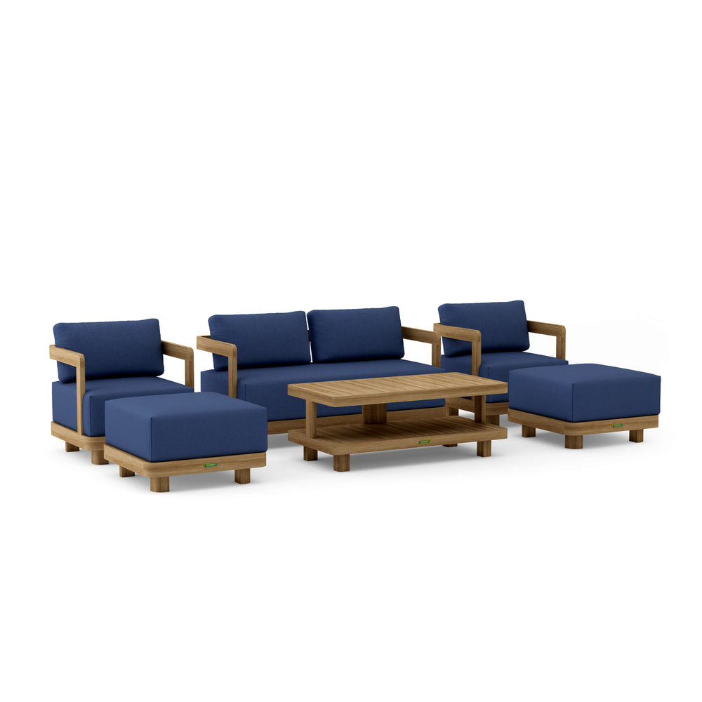 Canvas Navy cushion