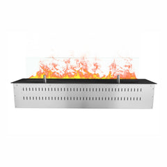 Ultra-Realistic Multicolor Flames Electric Fireplace, App Remote