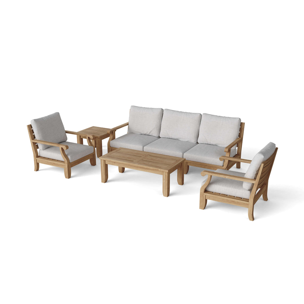 Riviera 7-Piece Modular Set w/ Rectangular Table (SET-97) - image 7