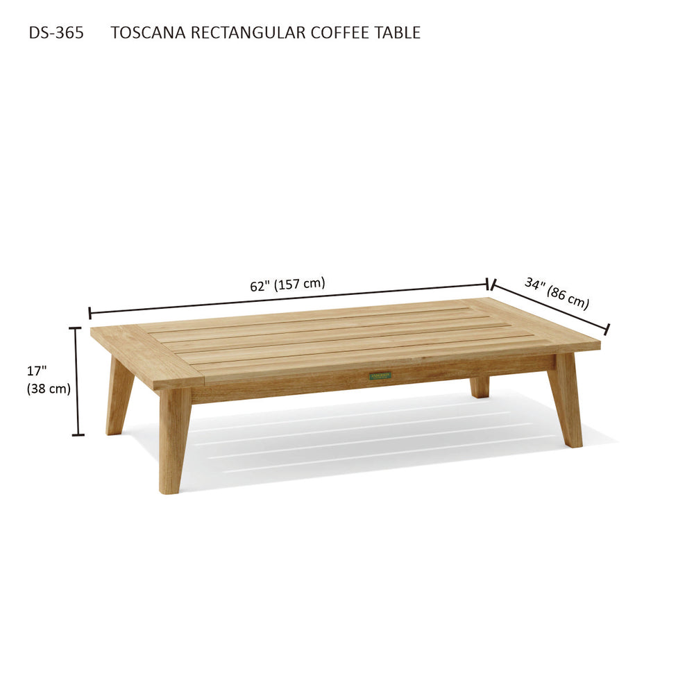 Toscana Rectangular Coffee Table - image 4