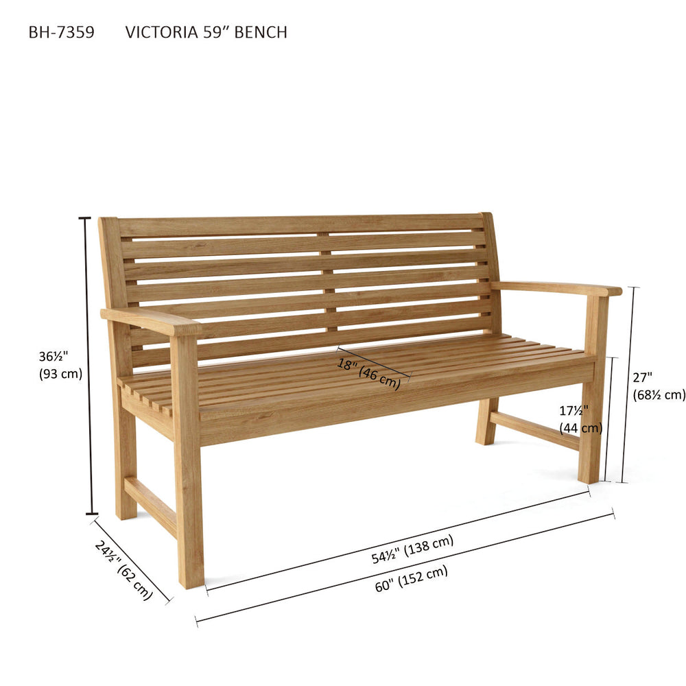 Victoria 3-Seater Bench - image 4