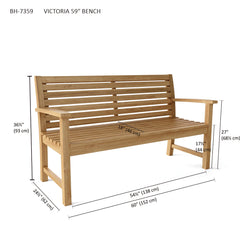 Victoria 3-Seater Bench - image 4