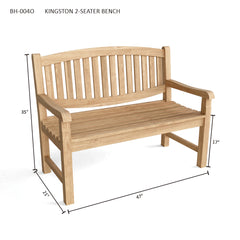 Kingston 2-Seater Bench - image 3