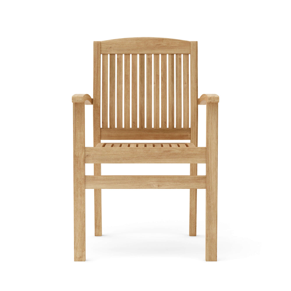 Bahama Stackable Sahara 9-Piece Rectangular Dining Set (SET-77)