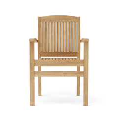Bahama Stackable Sahara 9-Piece Rectangular Dining Set (SET-77)
