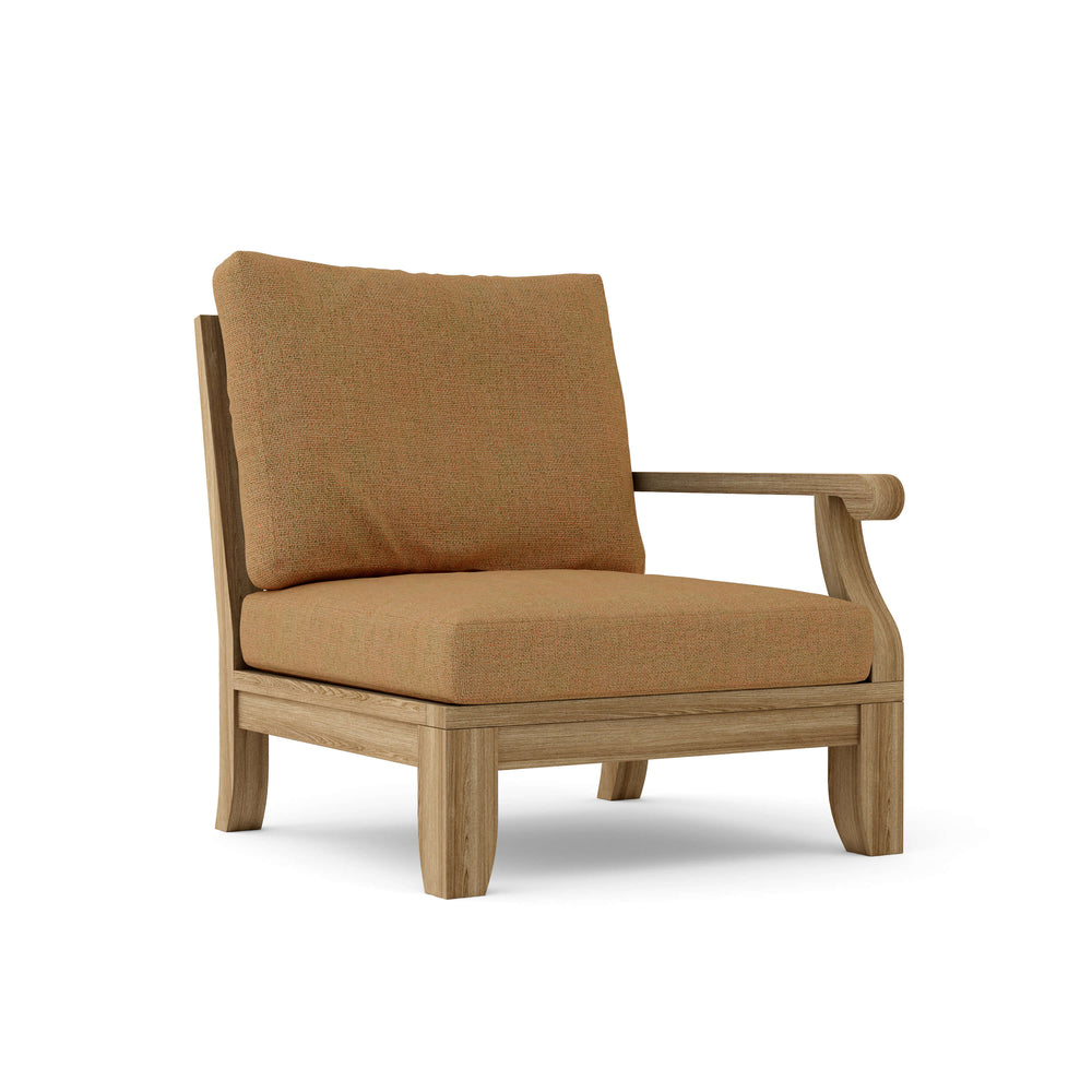 Canvas Teak cushion