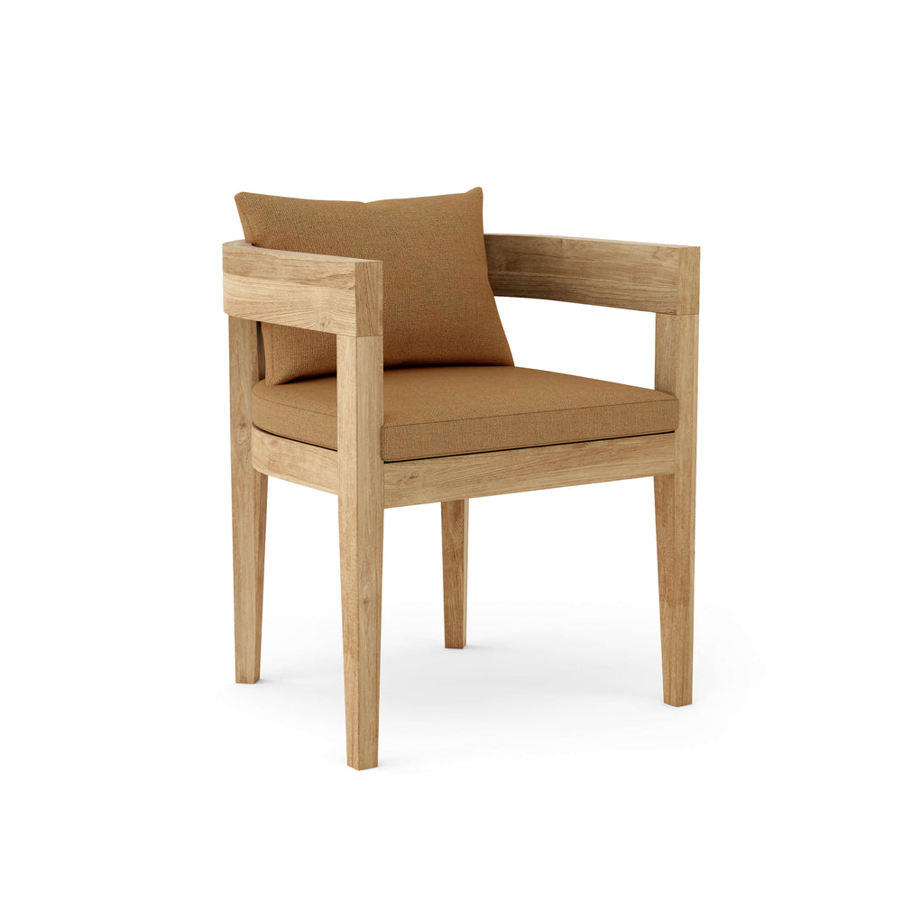 Canvas Teak cushion