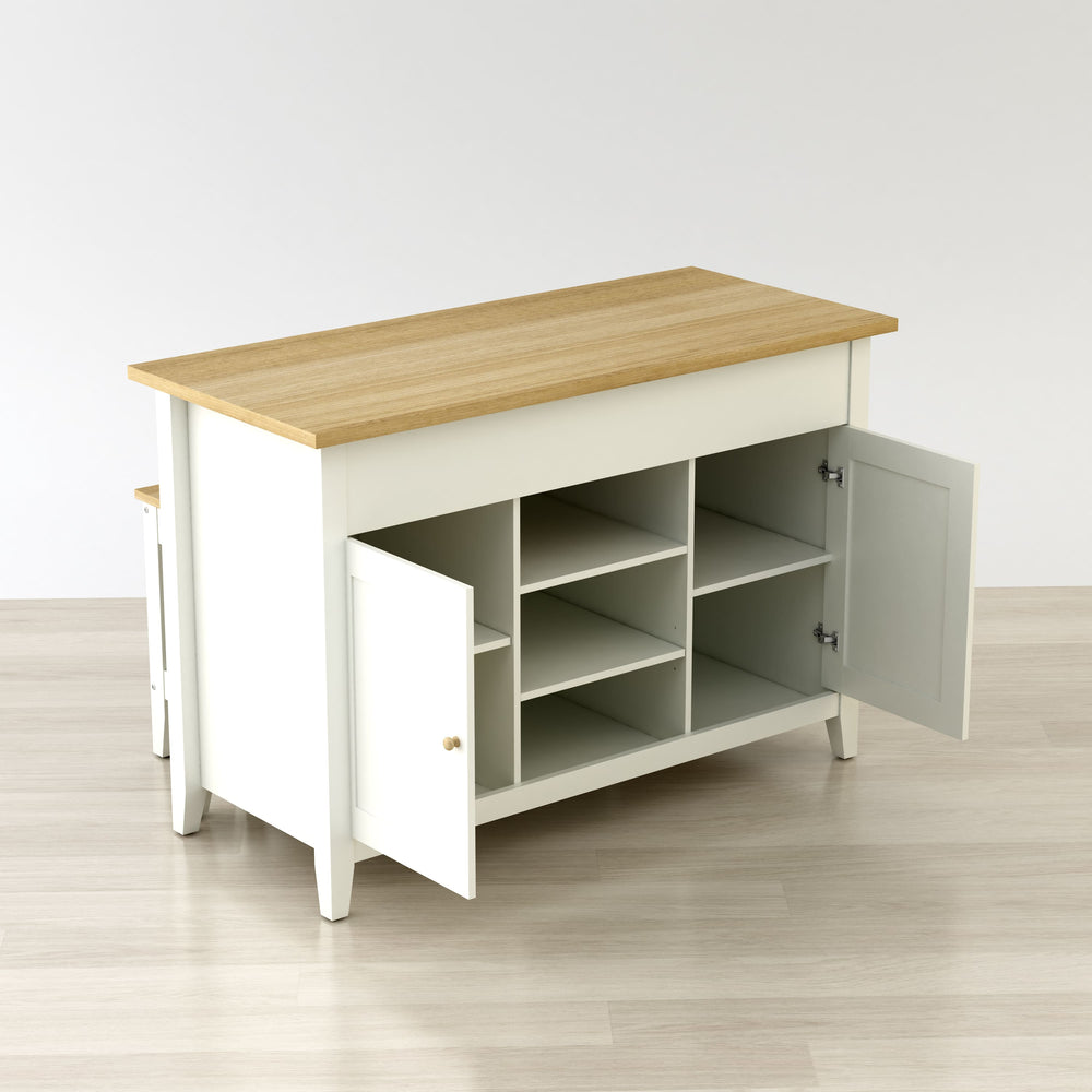 Delphi 53" Kitchen Island Cabinet - image 5