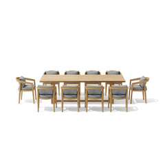 Toscana 11-Piece Dining Set (SET-368) - image 2