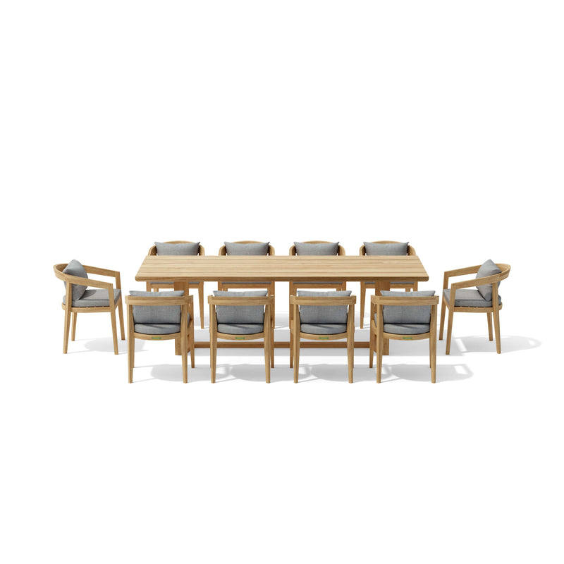 Toscana 11-Piece Dining Set (SET-368) - image 2