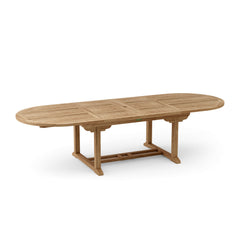 Bahama 117" Oval Extension Table w/ Double Extensions - image 2