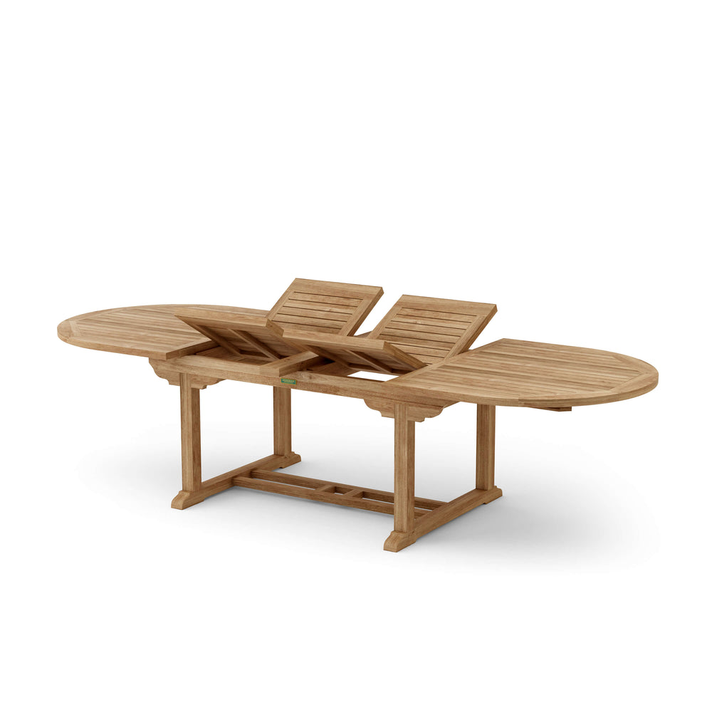 Bahama 117" Oval Extension Table w/ Double Extensions - image 3