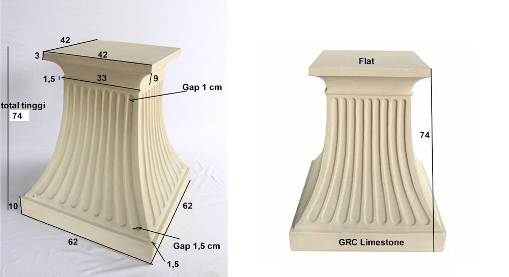 Fluted Pedestal - image 2