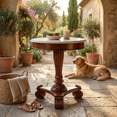 Bella Side Table w/ Marble Top