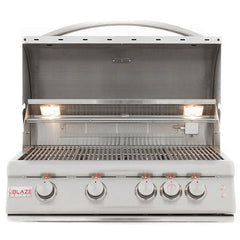 Blaze 4 Burner LTE Grill with Built-In Lights – 740 Sq. In. Cooking Space