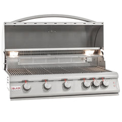 Blaze 5 Burner LTE Grill with Lights – Premium Outdoor Cooking Power