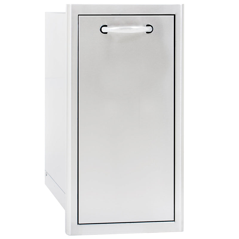 Blaze Narrow Trash Storage Drawer – Premium Outdoor Organization - SKU: BLZ-TRNW-DRW-H
