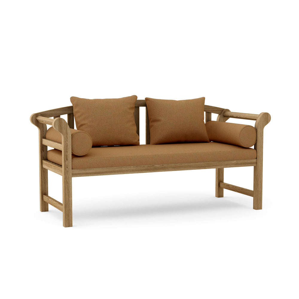 Canvas Teak cushion