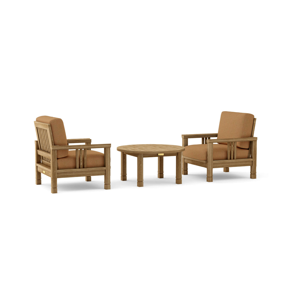 Canvas Teak cushion