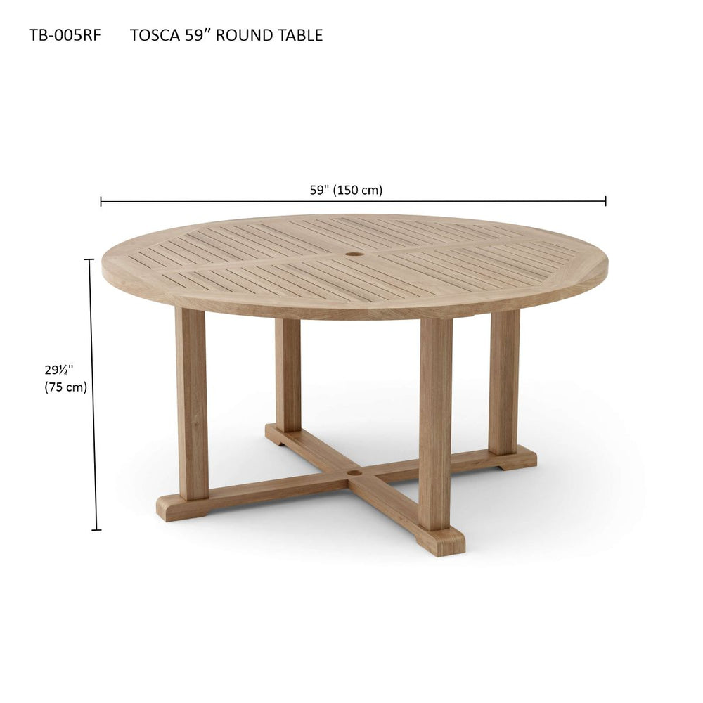 Tosca 5-Foot Round Table - image 3