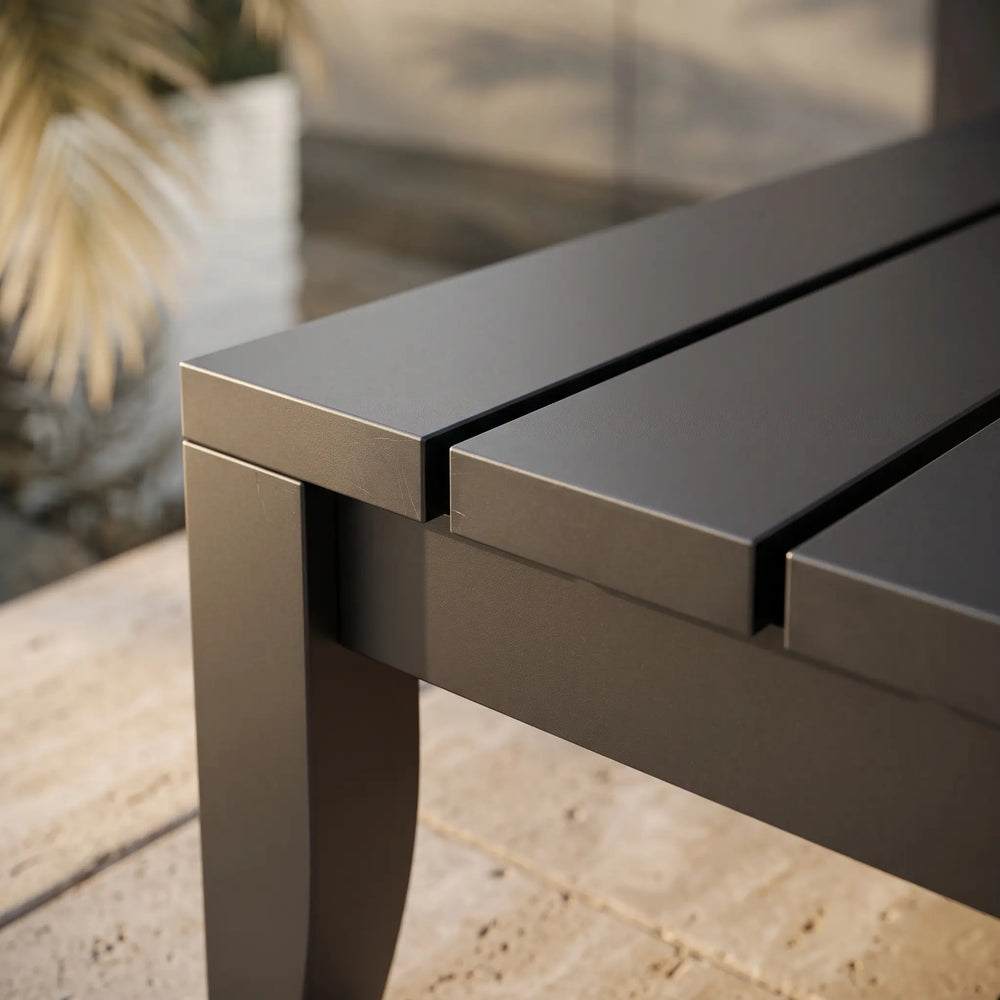 Coronado Aluminum Rectangular Coffee Table