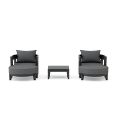 Cast Charcoal cushion