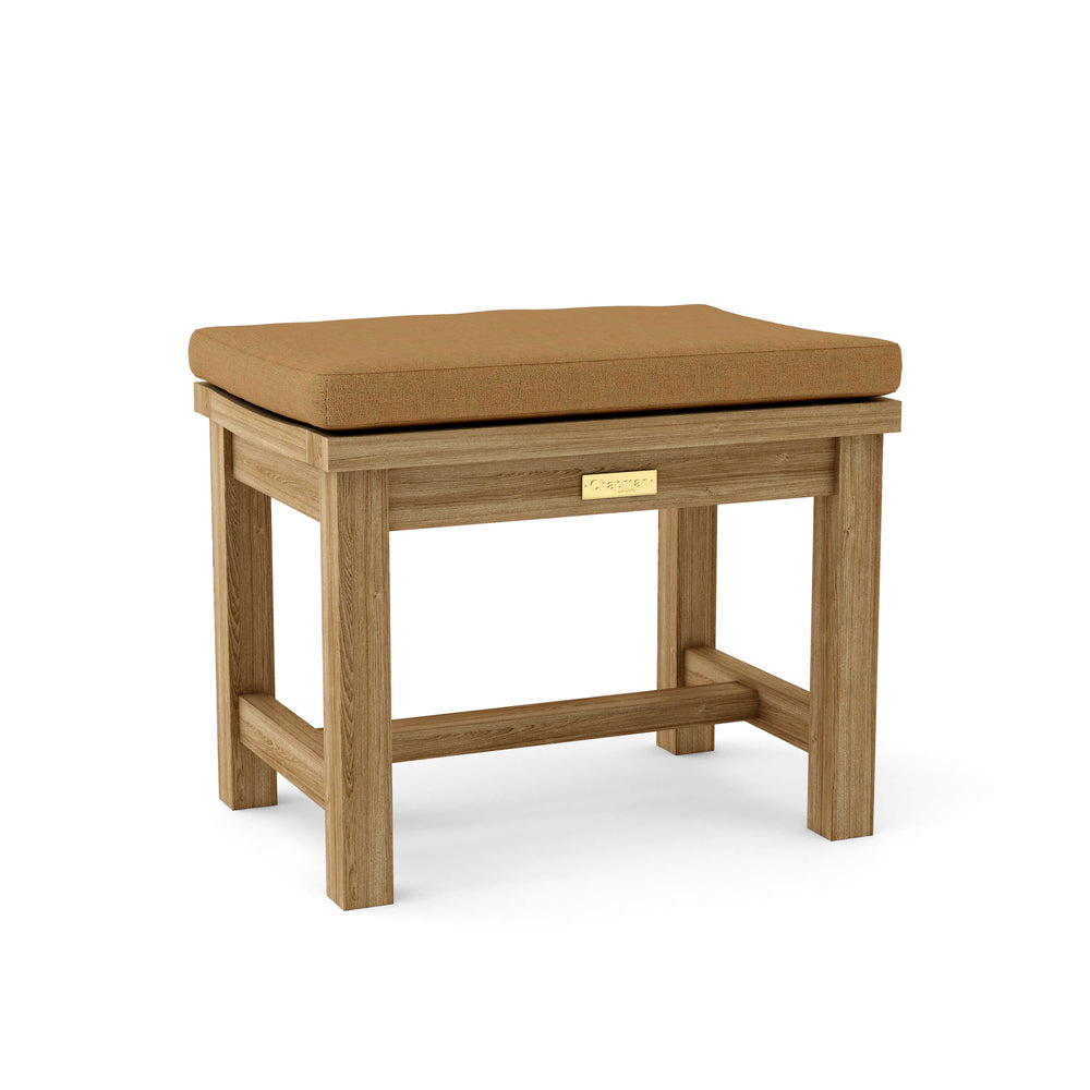 Canvas Teak cushion