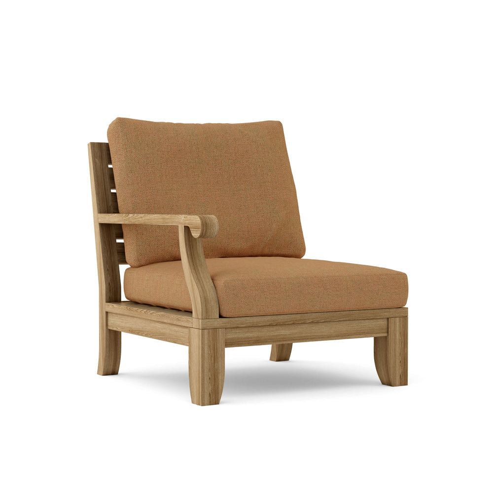 Canvas Teak cushion