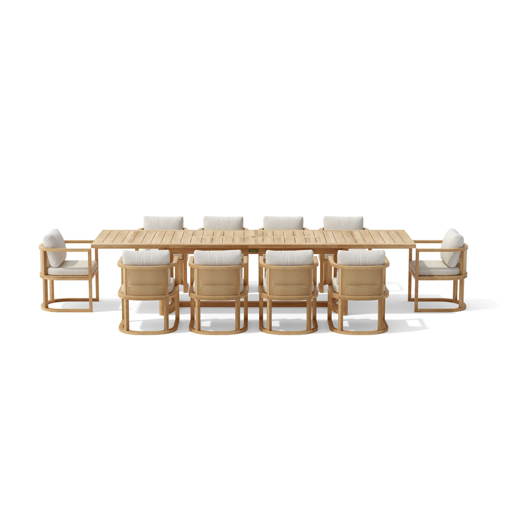 Junus 11-Piece Extension Dining Table Set - image 3