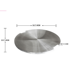 Elementi Fire Pit Cover for Boulder Fire Table OFG110-SS