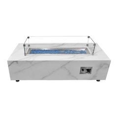 Elementi Fire Pit Wind Guard for Hampton Fire Table OFG139-WS