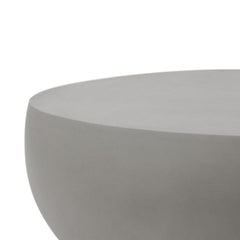 Elementi Ikaria 42" Cobbly Concrete Coffee Table FCG09